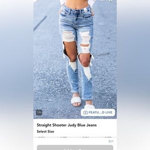 Judy Blue Straight Shooter Jeans